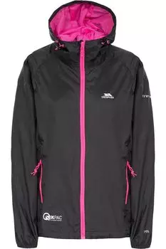 Куртка водонепроницаемая Trespass Qikpac Packaway, черный