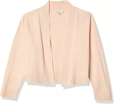 Куртка Women's Long Sleeve Cardigan Shrug Calvin Klein, цвет Blossom Knit