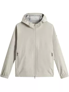 Куртка Woolrich с капюшоном и застежкой-молнией, нейтральный