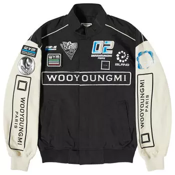 Куртка Wooyoungmi Logo Varsity, черный