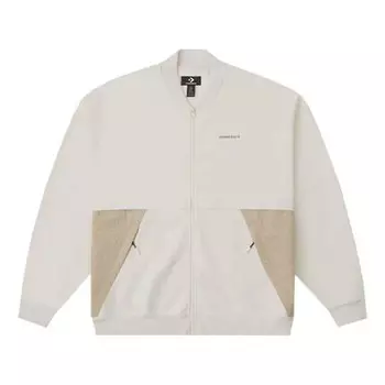 Куртка wordmark bomber jacket 'beige' Converse, бежевый