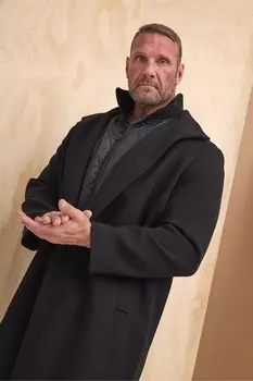 Куртка воронка Badrhino Big & Tall, черный