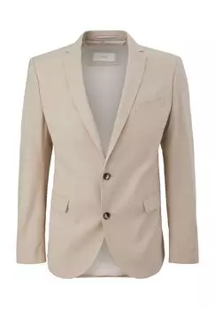 Куртка, воротник с лацканами, меланжевая, мужская S.Oliver BLACK LABEL, цвет 80m1 Brown