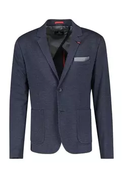 Куртка, воротник с лацканами, нагрудный карман с окантовкой, мужская LERROS, цвет 485 Classic Navy