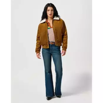 Куртка Wrangler Aviator bomber, коричневый