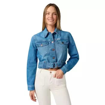 Куртка Wrangler Moto denim, синий