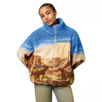 Куртка Wrangler Transitional Fleece, синий