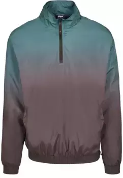 Куртка всепогодная URBAN CLASSICS " Urban Classics Men's Gradient Pullover Jacket" (1 шт.), без капюшона, зеленый