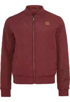 Куртка всепогодная URBAN CLASSICS " Urban Classics Men's Diamond Quilt Jacket" (1 шт.), без капюшона, цвет Burgundy