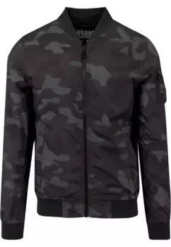 Куртка всепогодная URBAN CLASSICS " Urban Classics Men's Light Camo Bomber Jacket" (1 шт.), без капюшона, цвет Darkcamo