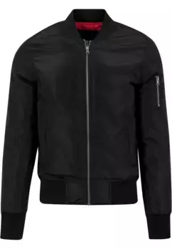 Куртка всепогодная URBAN CLASSICS " Urban Classics Men's 2-Tone Bomber Jacket" (1 шт.), без капюшона, черный