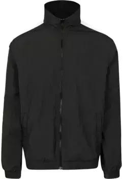 Куртка всепогодная URBAN CLASSICS " Urban Classics Men's Striped Sleeve Crinkle Track Jacket" (1 шт.), без капюшона, белый