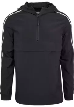 Куртка всепогодная URBAN CLASSICS " Urban Classics Men's Crinkle Nylon Pullover Jacket" (1 шт.), с капюшоном, белый
