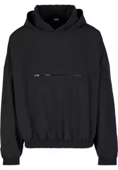 Куртка всепогодная URBAN CLASSICS " Urban Classics Men's 90's Pullover Jacket" (1 шт.), с капюшоном, черный