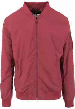 Куртка всепогодная URBAN CLASSICS " Urban Classics Men's Light Bomber Jacket" (1 шт.), без капюшона, цвет Burgundy