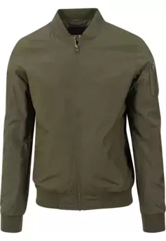 Куртка всепогодная URBAN CLASSICS " Urban Classics Men's Light Bomber Jacket" (1 шт.), без капюшона, оливковый