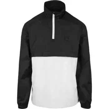Куртка всепогодная URBAN CLASSICS " Urban Classics Men's Stand Up Collar Pullover Jacket" (1 шт.), без капюшона, белый
