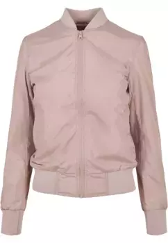Куртка всепогодная URBAN CLASSICS " Urban Classics Women's Ladies Light Bomber Jacket" (1 шт.), без капюшона, цвет Duskrose