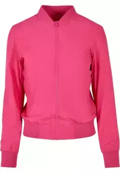 Куртка всепогодная URBAN CLASSICS " Urban Classics Women's Ladies Light Bomber Jacket" (1 шт.), без капюшона, розовый