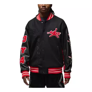 Куртка x awake ny varsity jacket asia sizing Air Jordan, красный