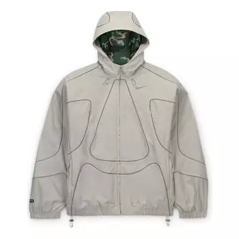 Куртка x corteiz tracksuit jacket 'grey' Nike, серый