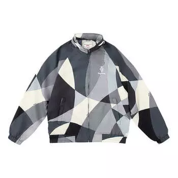 Куртка x emilio pucci sport jacket 'black grey white' Supreme, черный