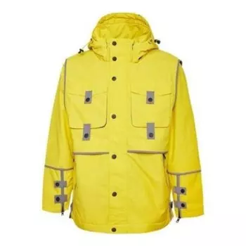 Куртка x fengchenwang utility jacket 'yellow' Converse, желтый