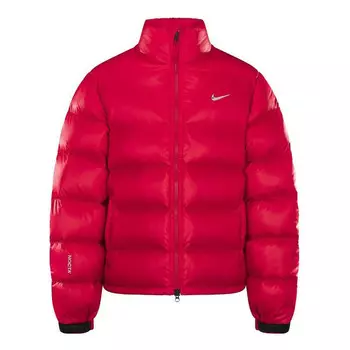 Куртка x nocta drake sunset puffer jacket 'red' Nike, красный