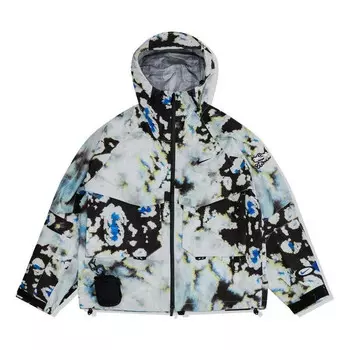 Куртка x nocta opal hooded jacket asia sizing 'off white night silver' Nike, белый