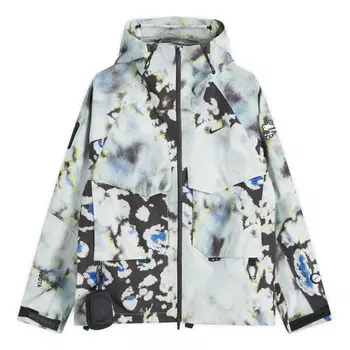 Куртка x nocta opal hooded jacket 'off white night silver' Nike, белый