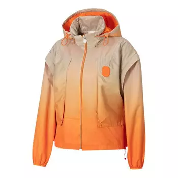 Куртка x pronounce printing hooded jacket orange Puma, бежевый