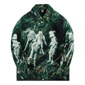 Куртка x star wars endor coaches jacket 'stadium' Kith, зеленый