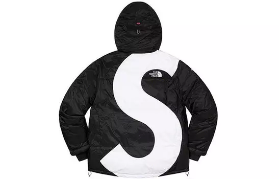 Куртка x the north face s logo summit jacket 'black white' Supreme, черный