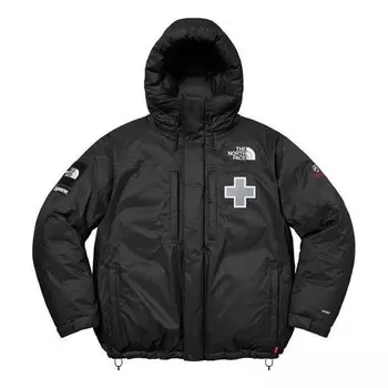 Куртка x the north face series rescue baltoro jacket 'black grey' Supreme, черный