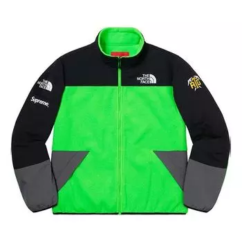 Куртка x the north face ss20 week 3 rtg fleece jacket Supreme, зеленый