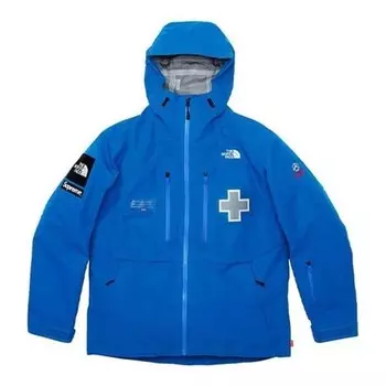 Куртка x the north face summit series rescue mountain pro jacket 'blue grey' Supreme, синий