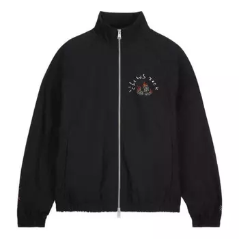 Куртка x travis scott woven jacket 'black' Air Jordan, черный
