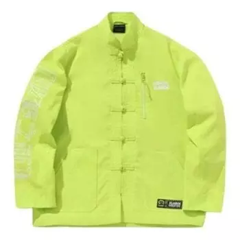 Куртка x xlarge badfive графическая свободная куртка Li-Ning, зеленый