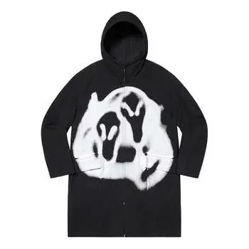 Куртка x yohji yamamoto parka 'black white' Supreme, черный