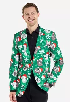 Куртка XMAS OppoSuits, темно-зеленый