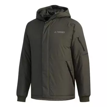 Куртка xplr ins jacket outdoor sports waterproof hooded jacket brown Adidas, коричневый