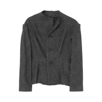 Куртка Yohji Yamamoto High Neck Gusset 'Grey', серый