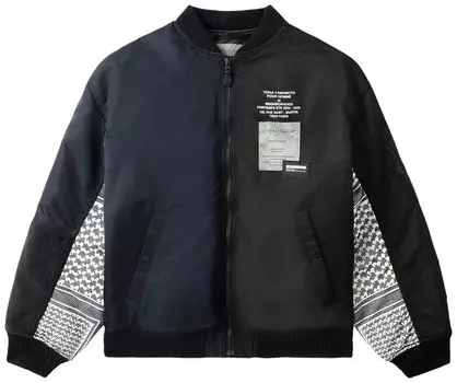 Куртка Yohji Yamamoto x Neighborhood MA-1 Jacket 'Black', черный