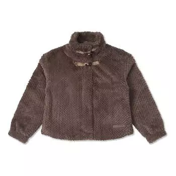 Куртка yotd furry jacket 'brown' Converse, коричневый
