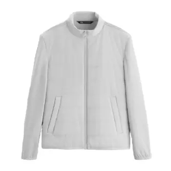 Куртка Zara Puffer Technical, серый