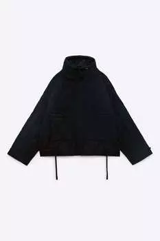 Куртка Zara Short Puffer, черный