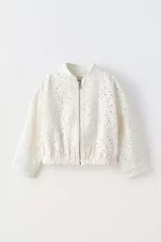 Куртка Zara Twill, белый