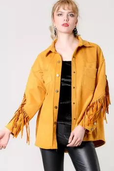 Куртка - Желтый - Классический крой Chiccy