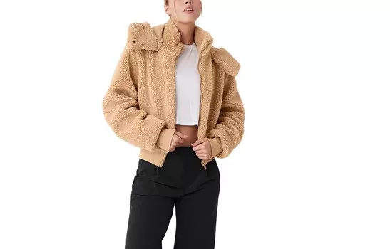 Куртка женская Alo Yoga, коричневый