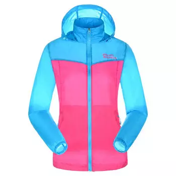 Куртка женская ALPINT MOUNTAIN, Sky Blue+Rose Red